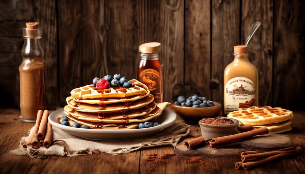 cinnamon infused waffle recipe