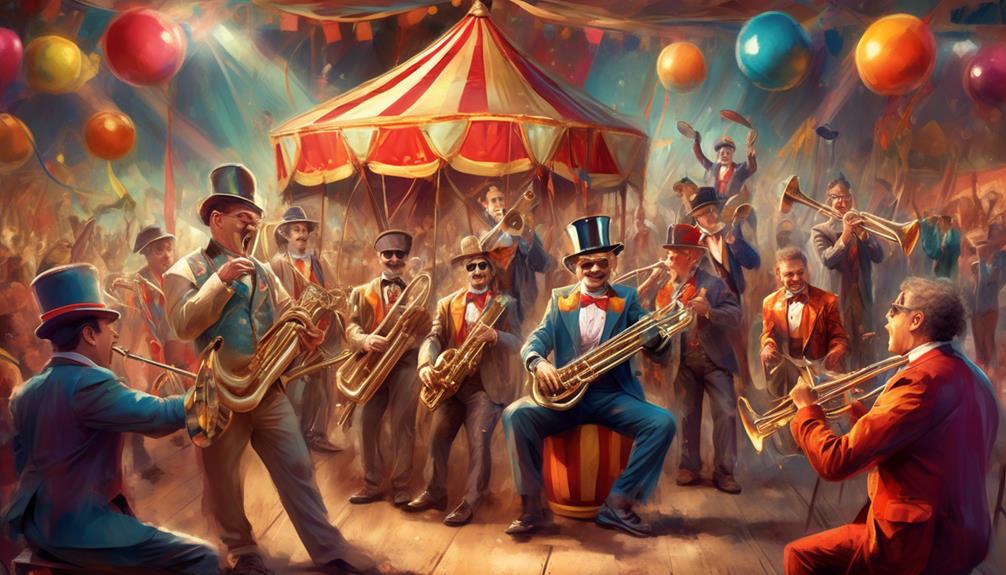 circus band instrument selection