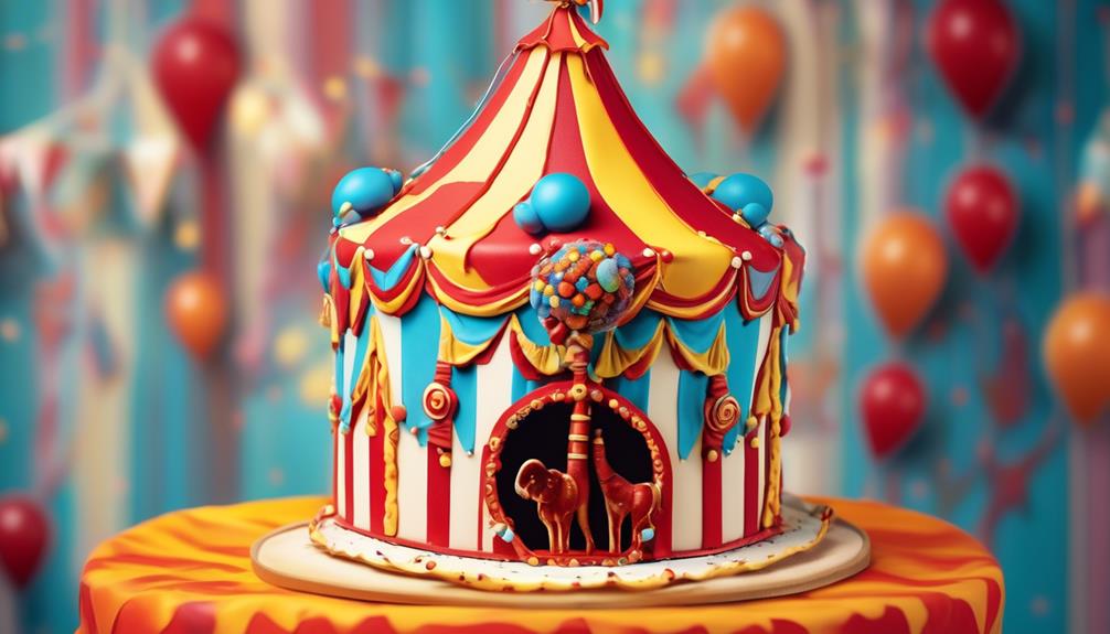 circus cake toppers available