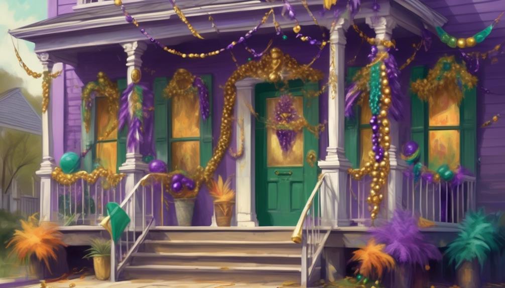 classic mardi gras decorations