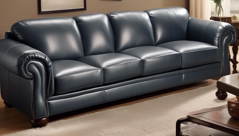 cleaning leather sofa safely