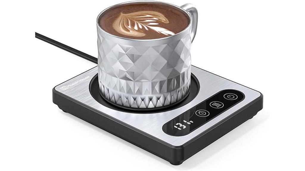 coffee mug warmer features