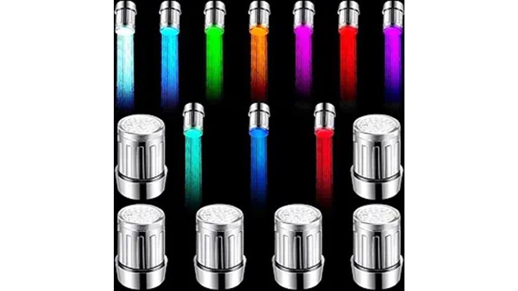 color changing faucet lights