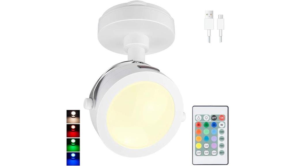 color changing led picture light