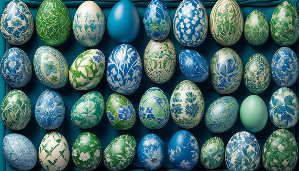 color symbolism in eggs