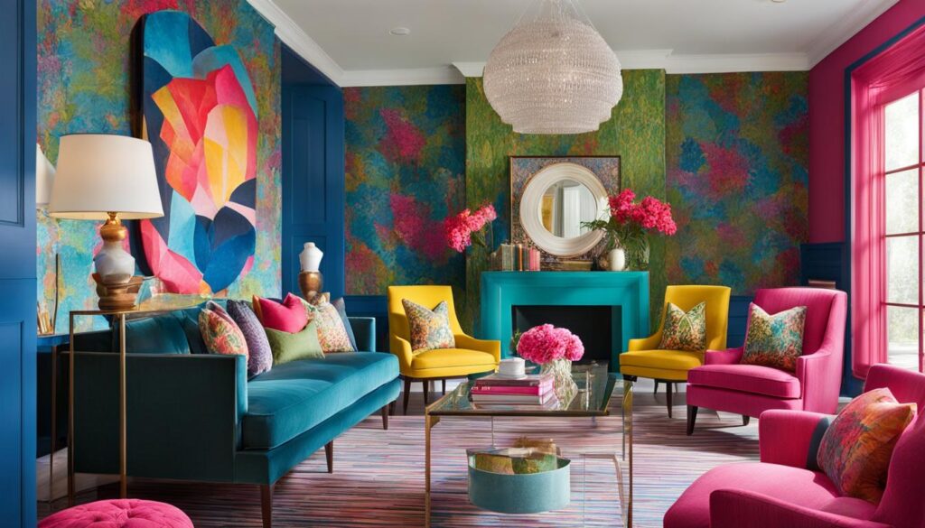 colorful interiors