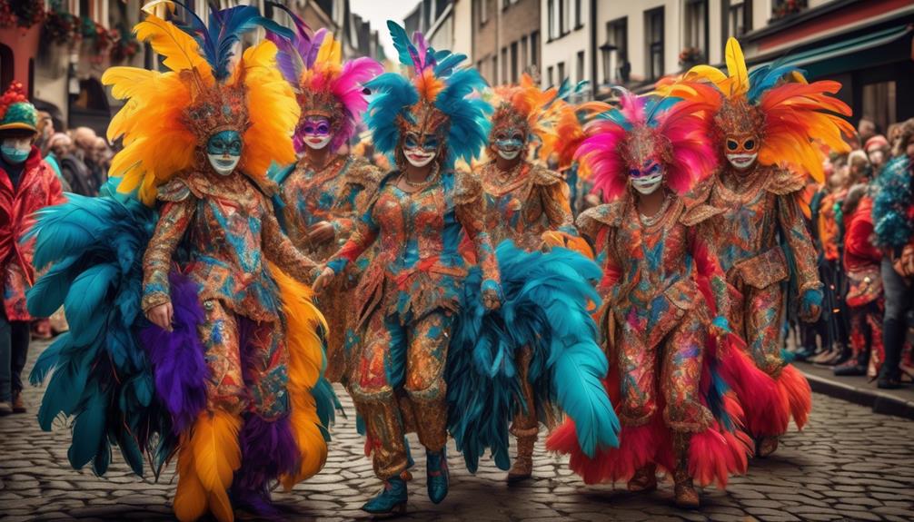 colorful attire in brussels