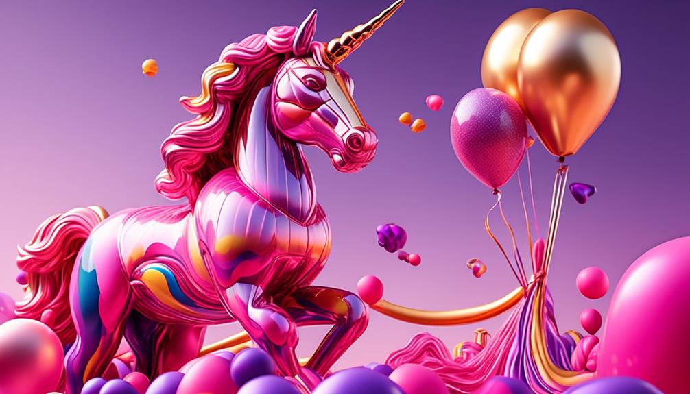colorful balloon animal creations
