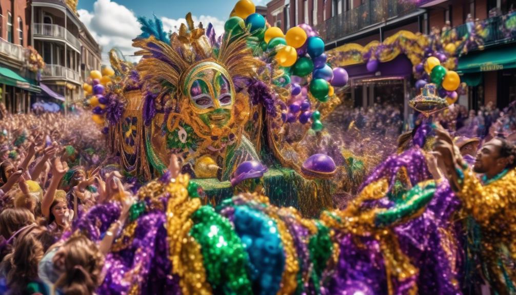 colorful beads on floats