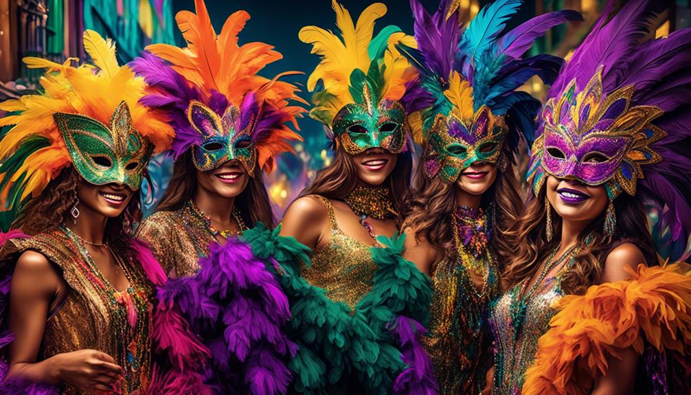colorful disguises for celebrations