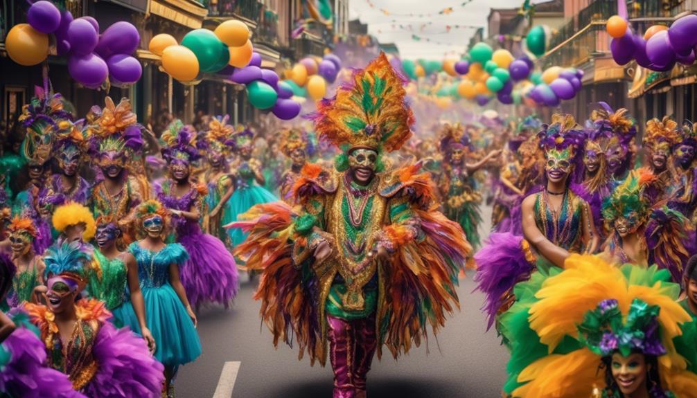 colorful parades and festivities
