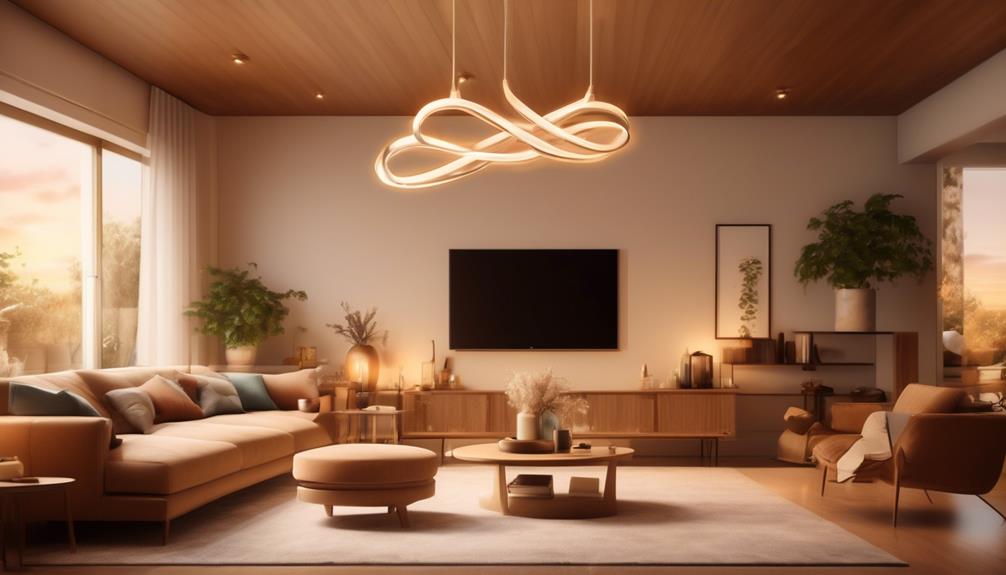 colorful smart pendant lights