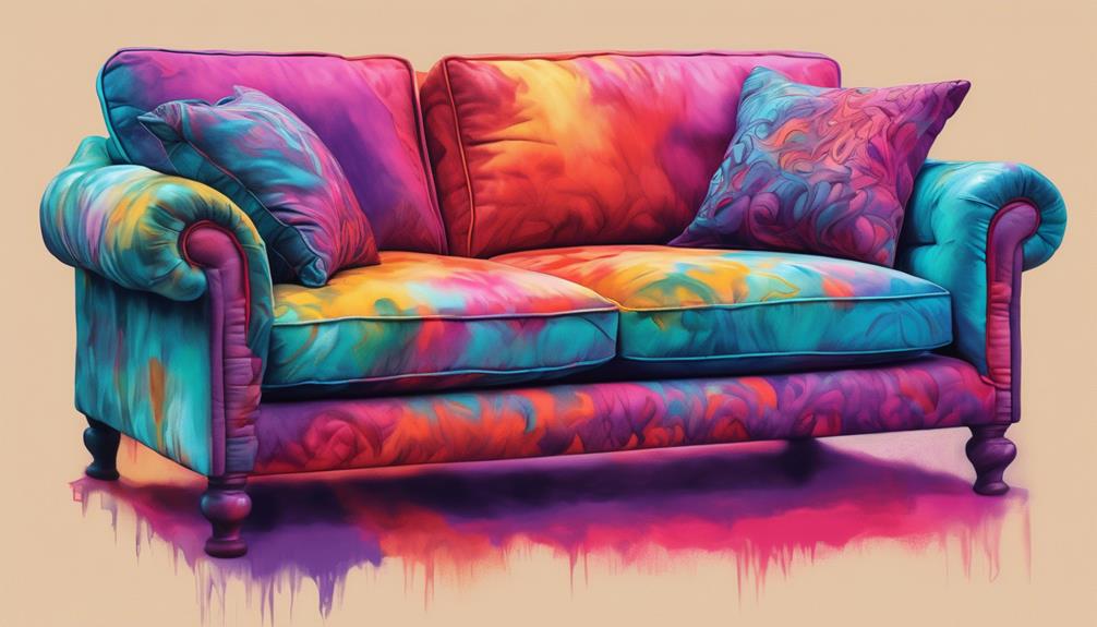colorful sofa drawing upgrade