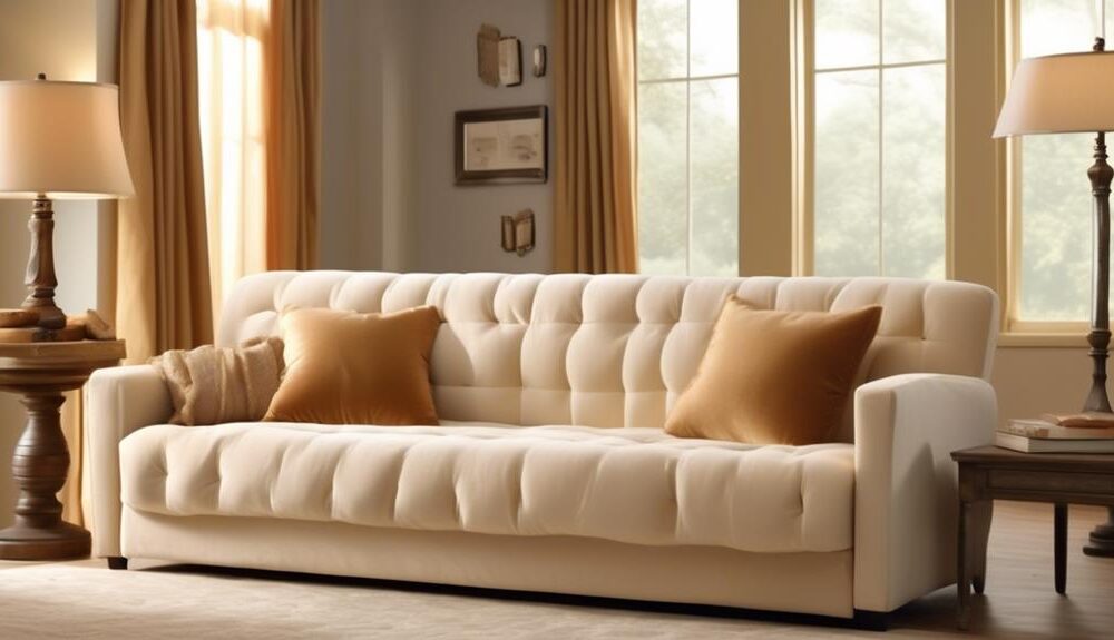 comfort of a sofa bed