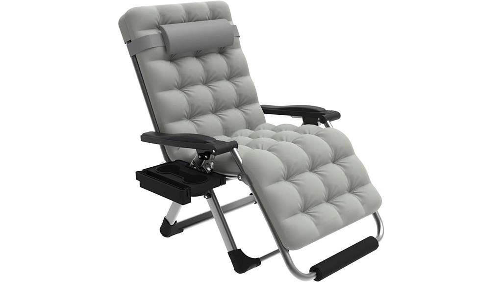 comfortable and adjustable reclining
