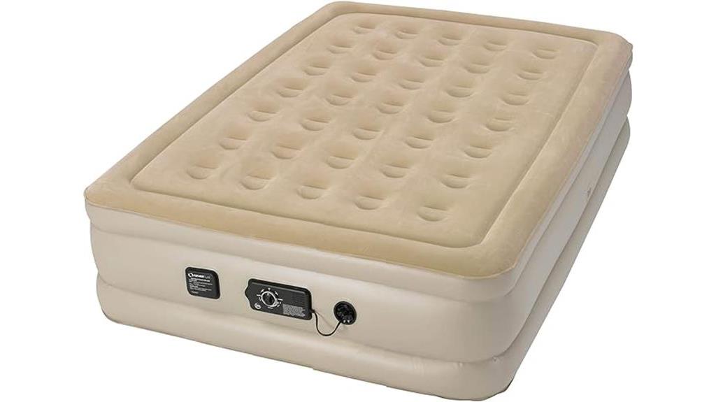 comfortable and durable air mattress