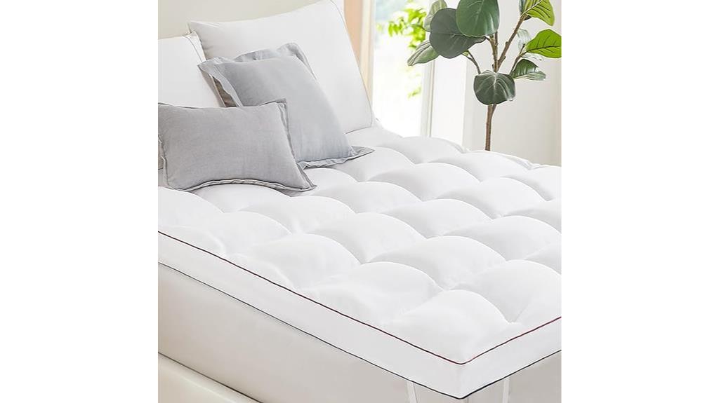 comfortable cooling mattress topper