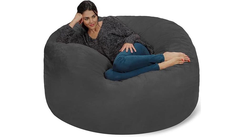 comfortable memory foam beanbag