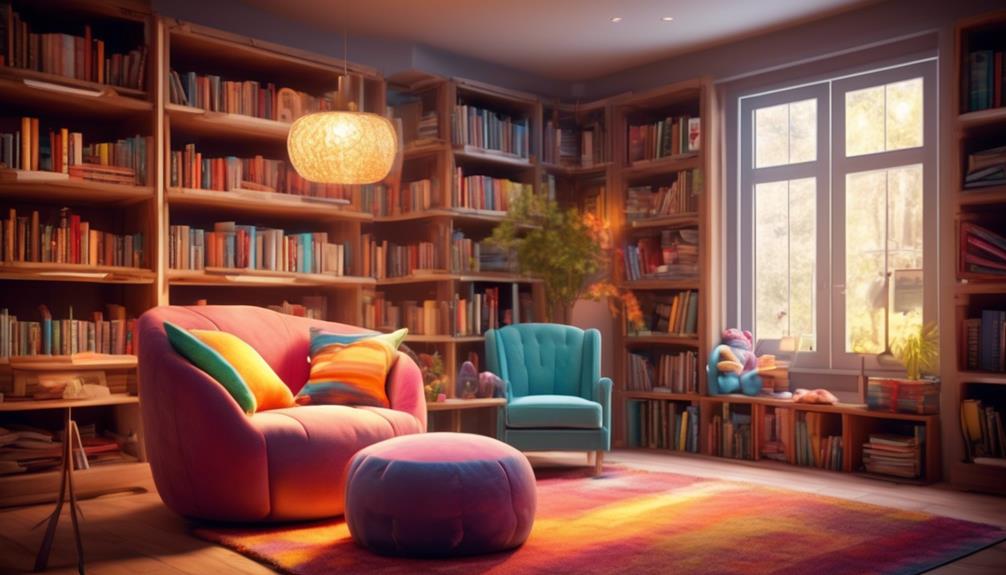 comfortable reading space design
