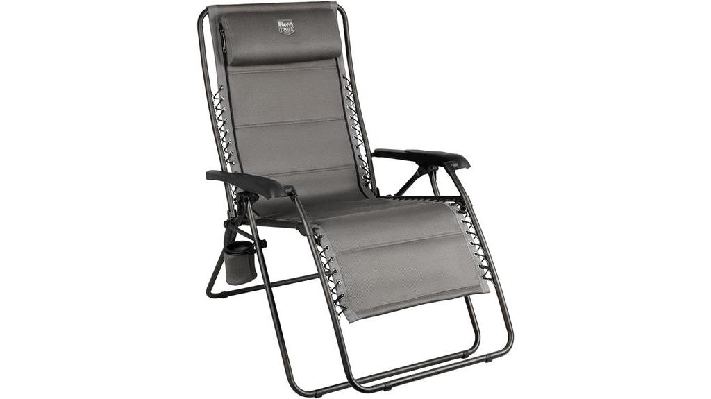 comfortable recliner chair outdoors