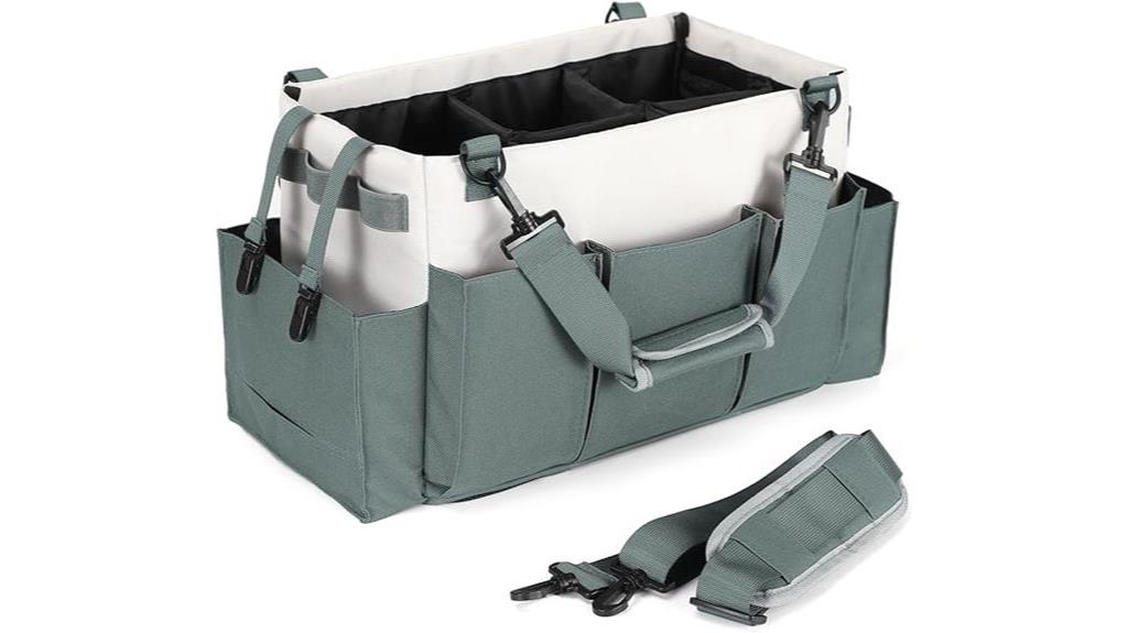 compact and versatile cleaning caddy