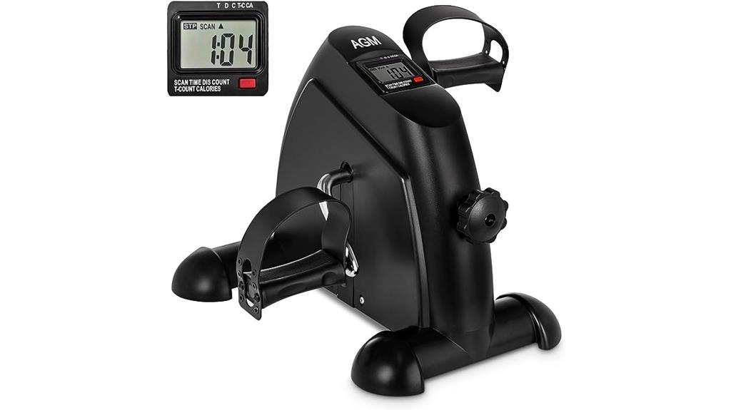 compact exercise bike with digital display
