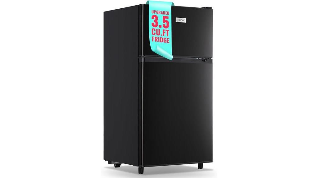 compact refrigerator with freezer