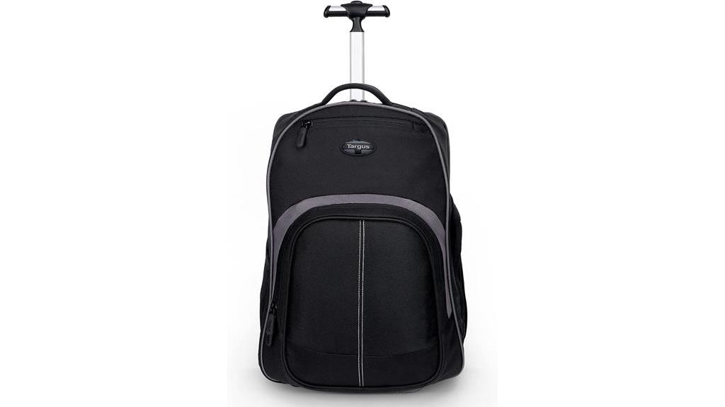 compact rolling backpack for laptops