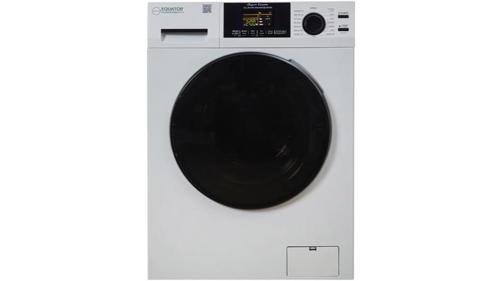 compact washer dryer 1400 rpm white
