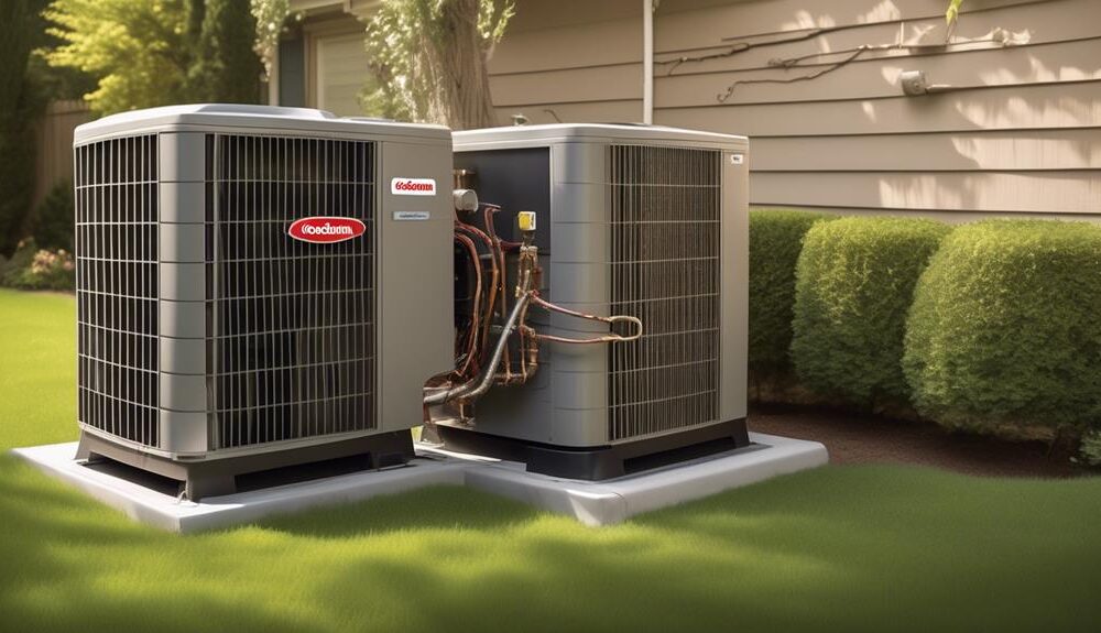 comparing goodman and rheem