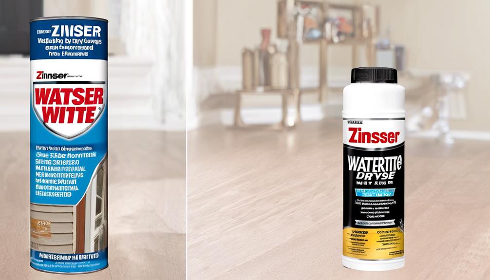 comparing zinsser watertite and drylok