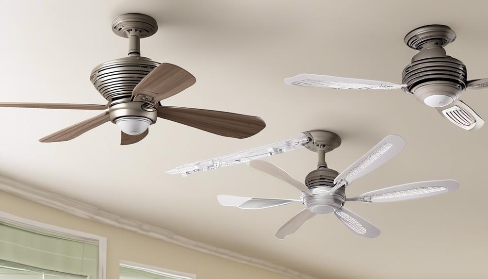 comparison of ac and dc ceiling fans