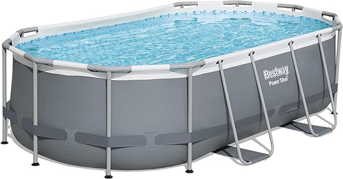 complete above ground pool set