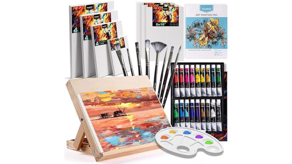 complete art paint set