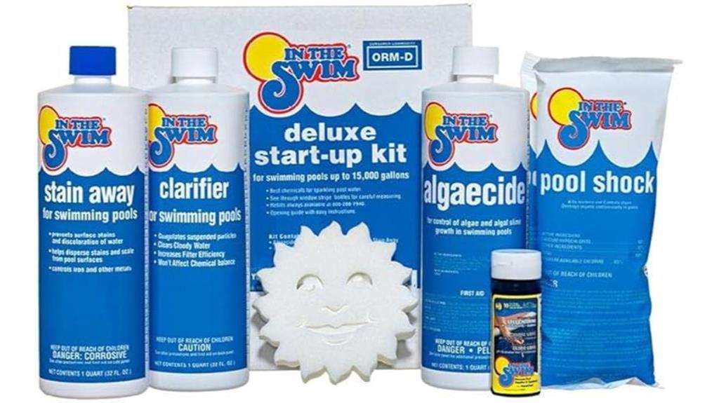 complete pool opening chemical kit