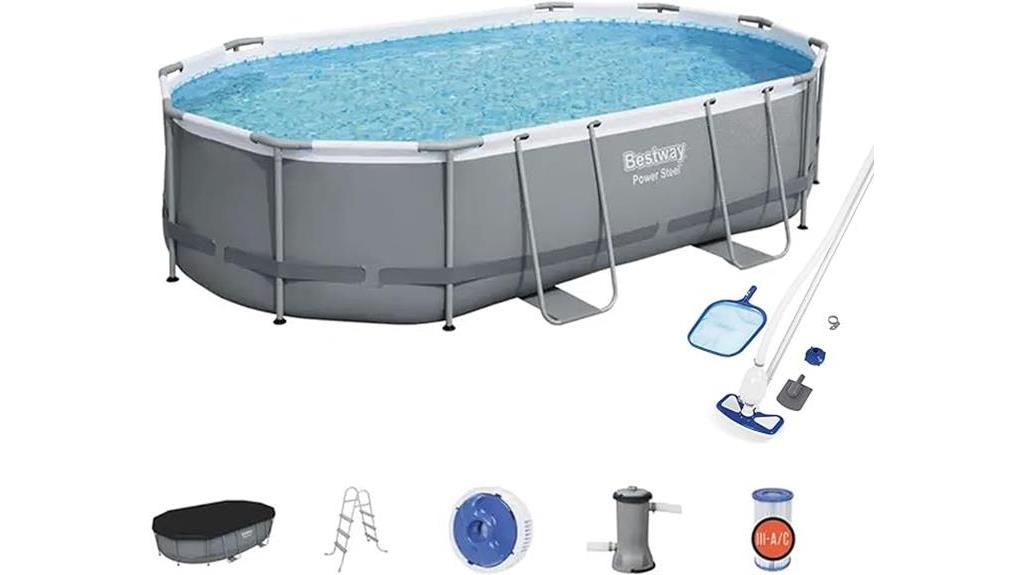 complete swimming pool set