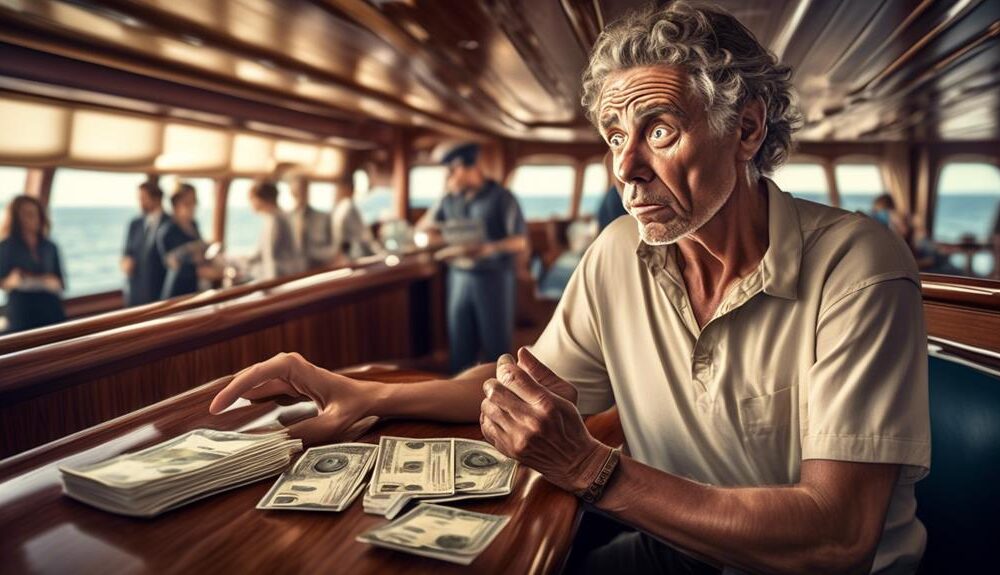 consequences of unpaid cruise balance