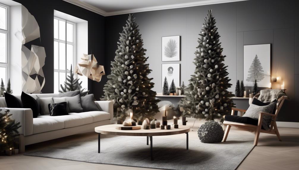 contemporary christmas decor ideas