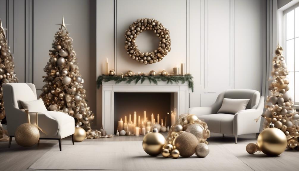 contemporary holiday decorating ideas