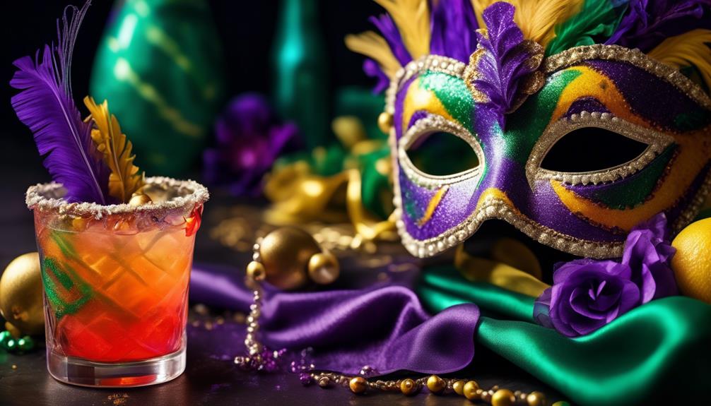 contemporary spins on traditional mardi gras cocktails
