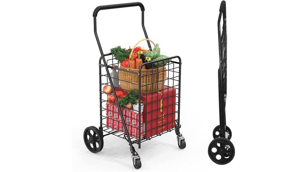 convenient and portable grocery cart