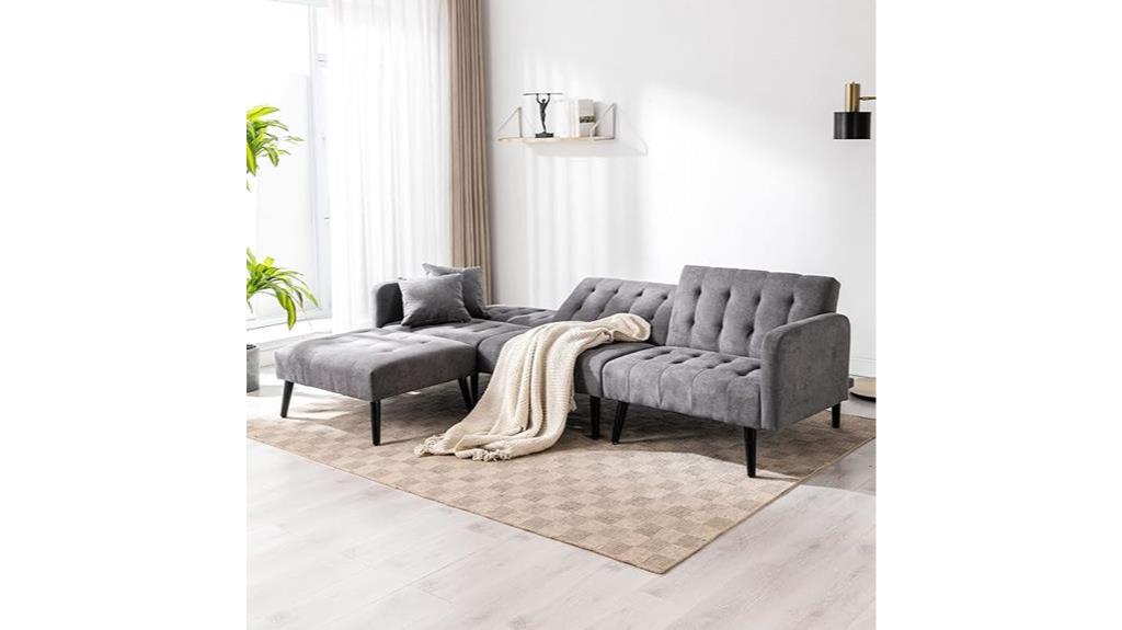 convertible sectional sofa bed
