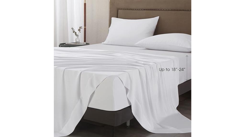 cooling bamboo sheets for king bed