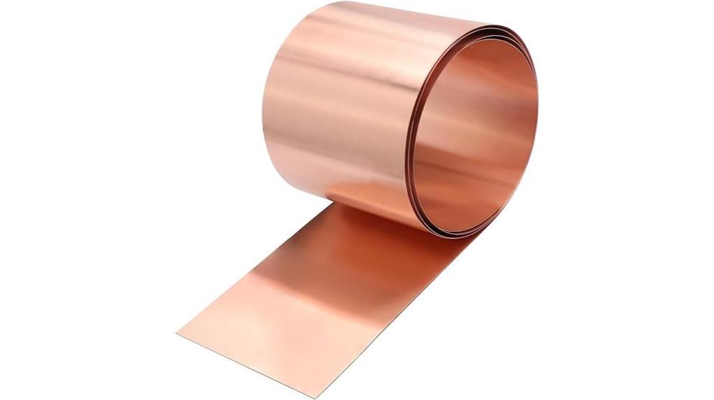 copper flashing roll 24 gauge 6in x 20ft