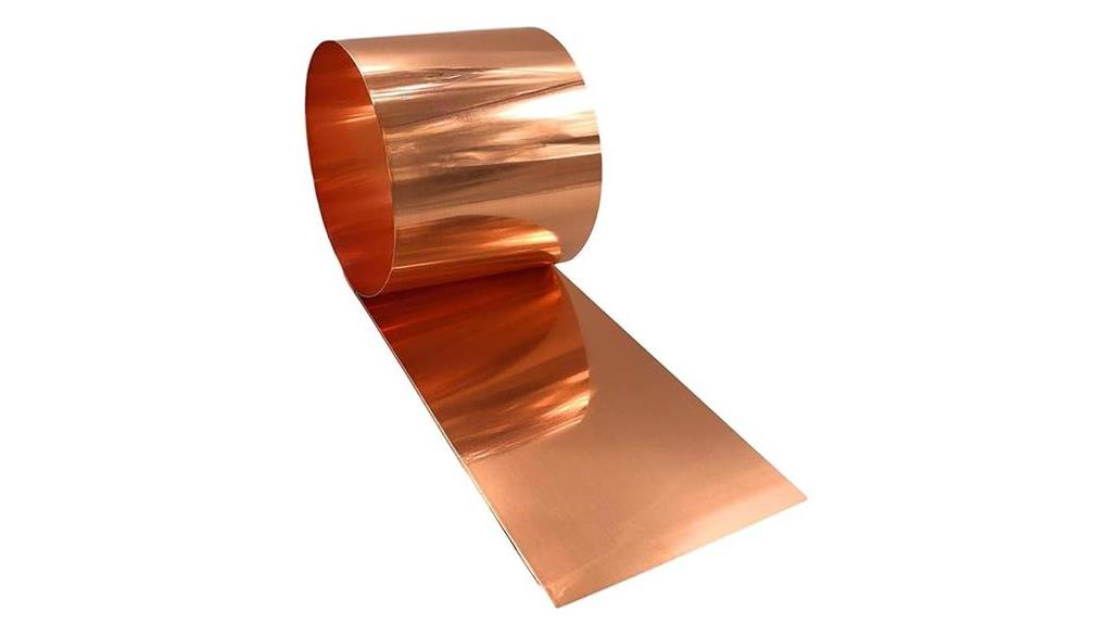 copper flashing rolls for roofing