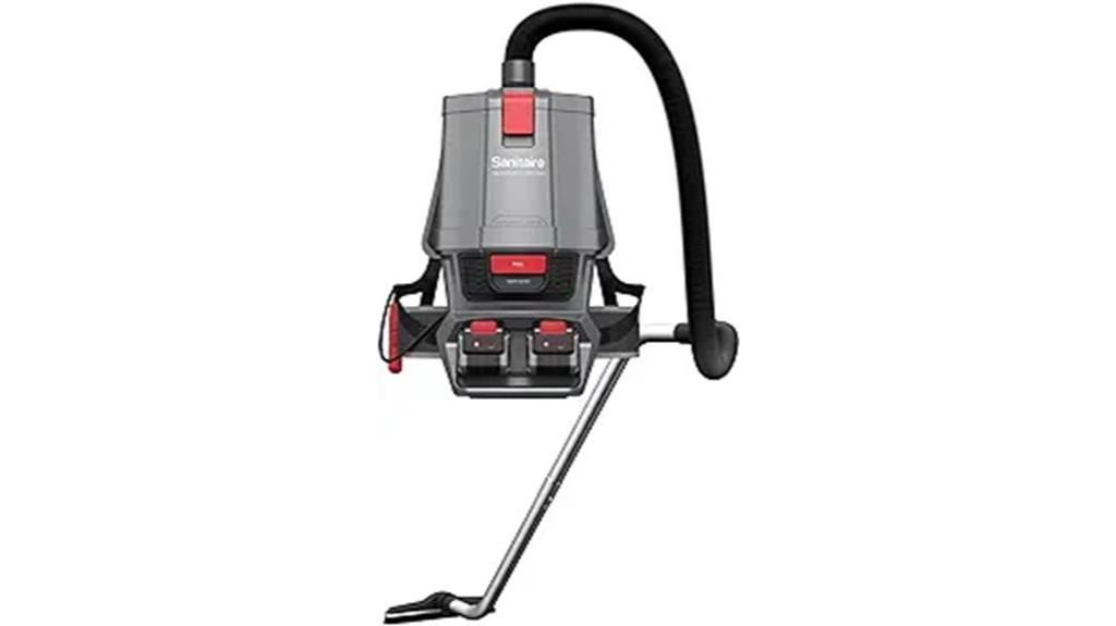 cordless backpack vacuum cleaner