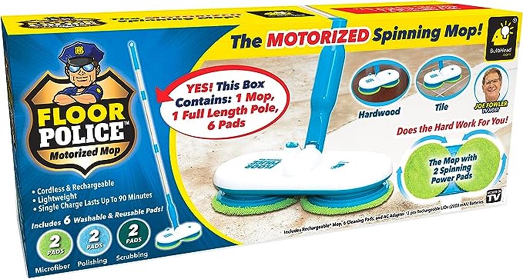 cordless electric mop innovation