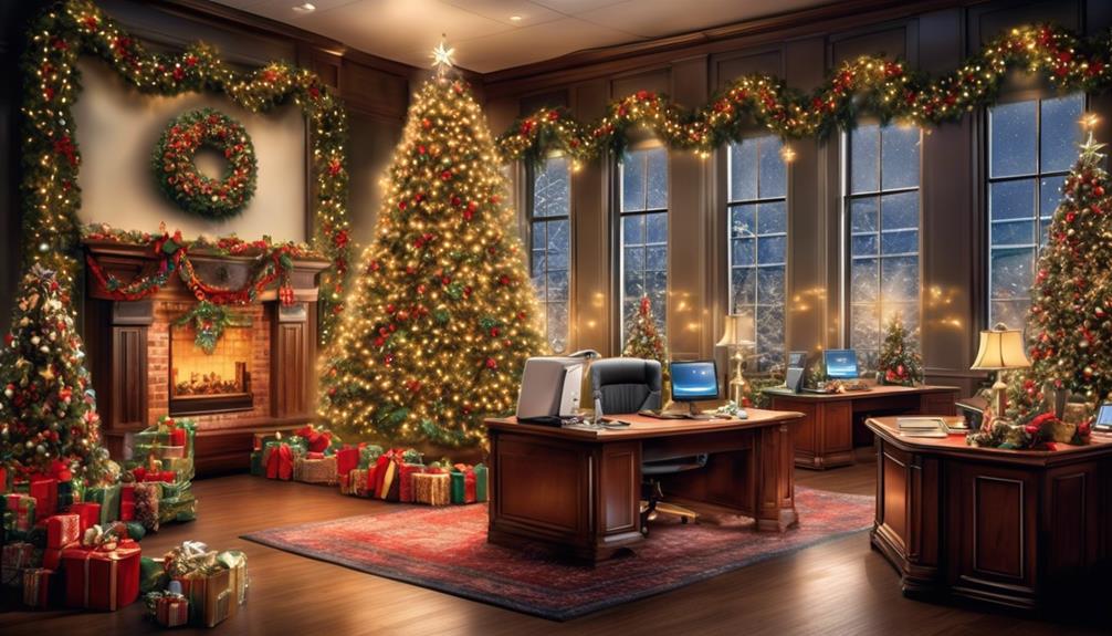 corporate christmas decorating services