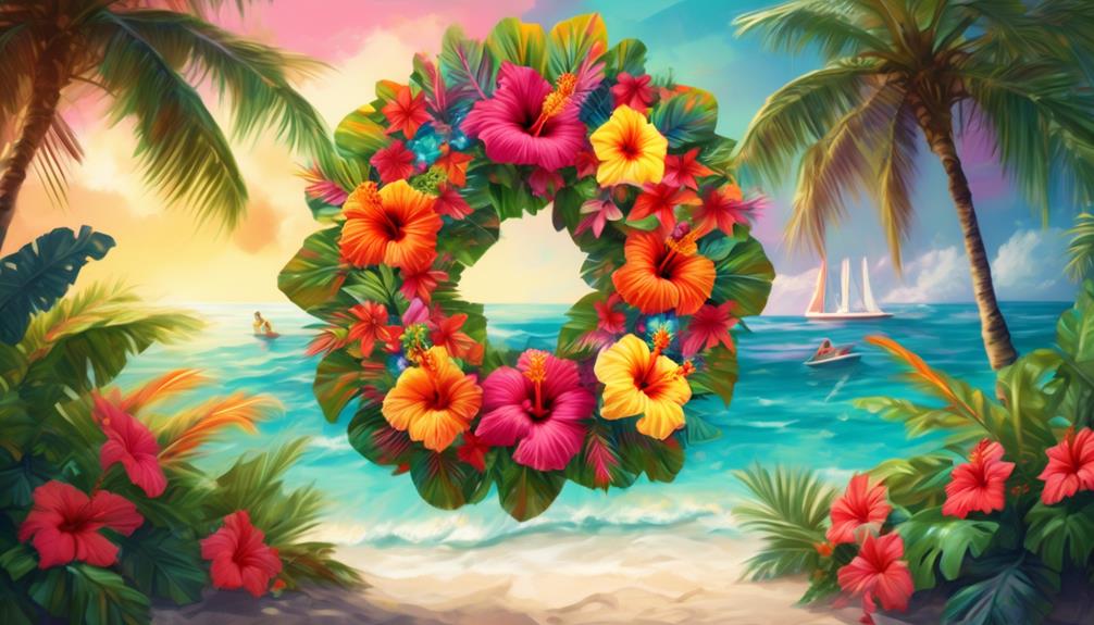 crafting tropical christmas decorations