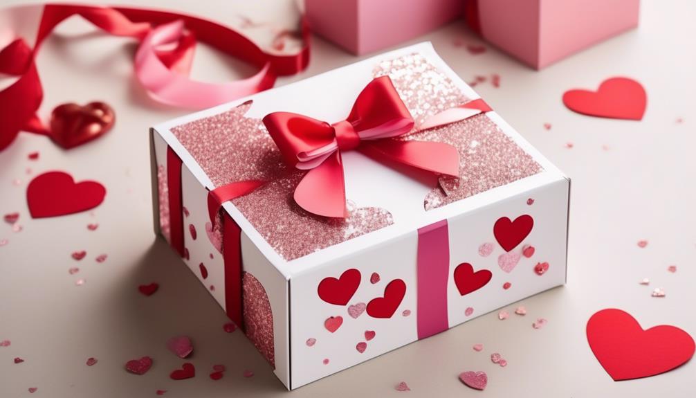 creating a charming valentine box